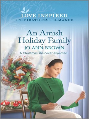 cover image of An Amish Holiday Family